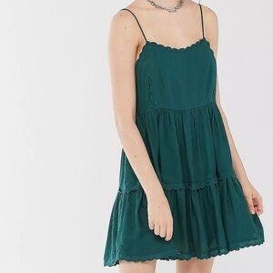 Urban Outfitters Tiered Mini Babydoll Dress